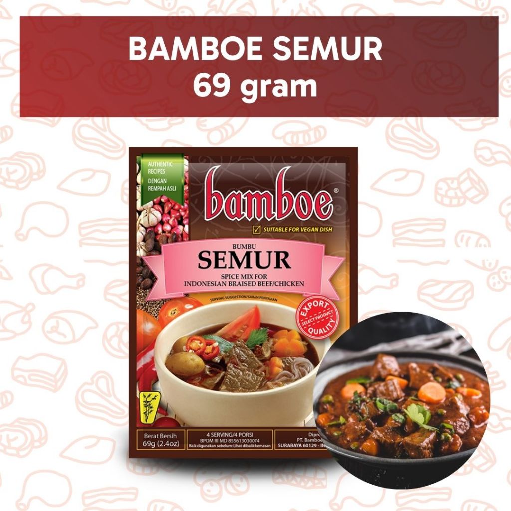 

BAMBOE BUMBU SEMUR 69 GRAM