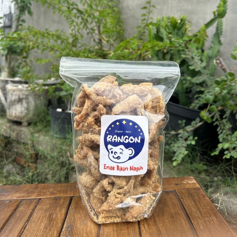 

Rangon kripik kulit ayam