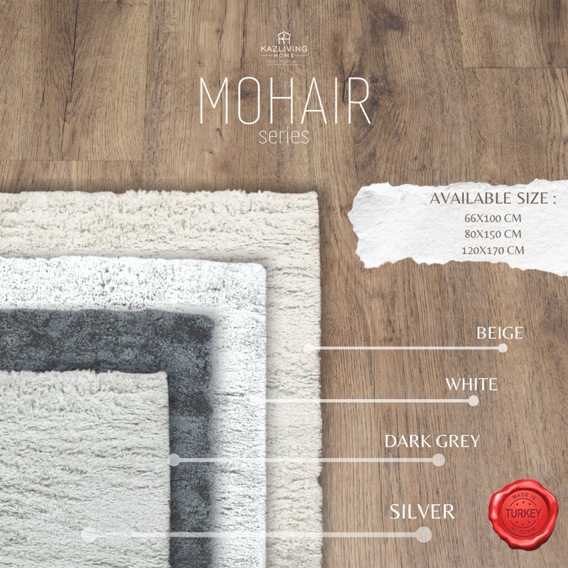 Kazliving - Turkish Rug Shaggy Mohair | Karpet Turki Premium