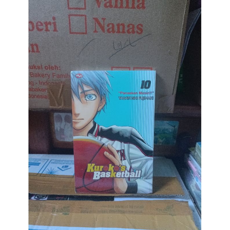 Komik kuroko's basketball 10 segel / komik kuroko's basketball vol 10 segel