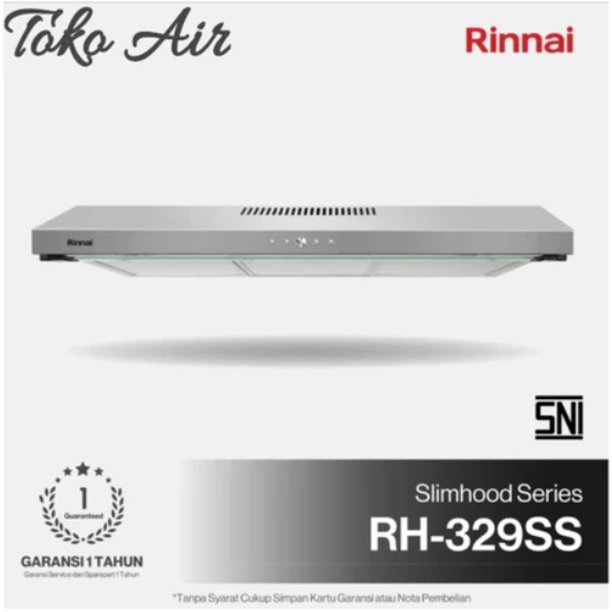 Pengiriman Luar Kota COOKER HOOD RINNAI RH-329SS Cooker Hood Rinnai 90 c