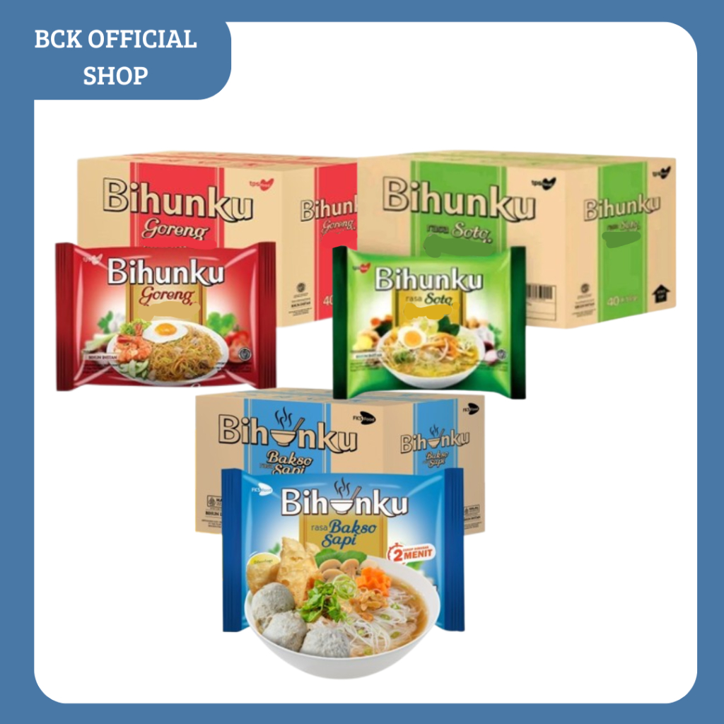 

Bihunku Goreng 40x60gr 1 KARTON