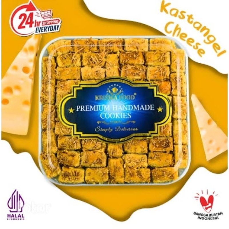

Ssl09 Krisma Food Nastar Nyonya/ Nastar Klasik Toples/Kastengel/toples putri salju