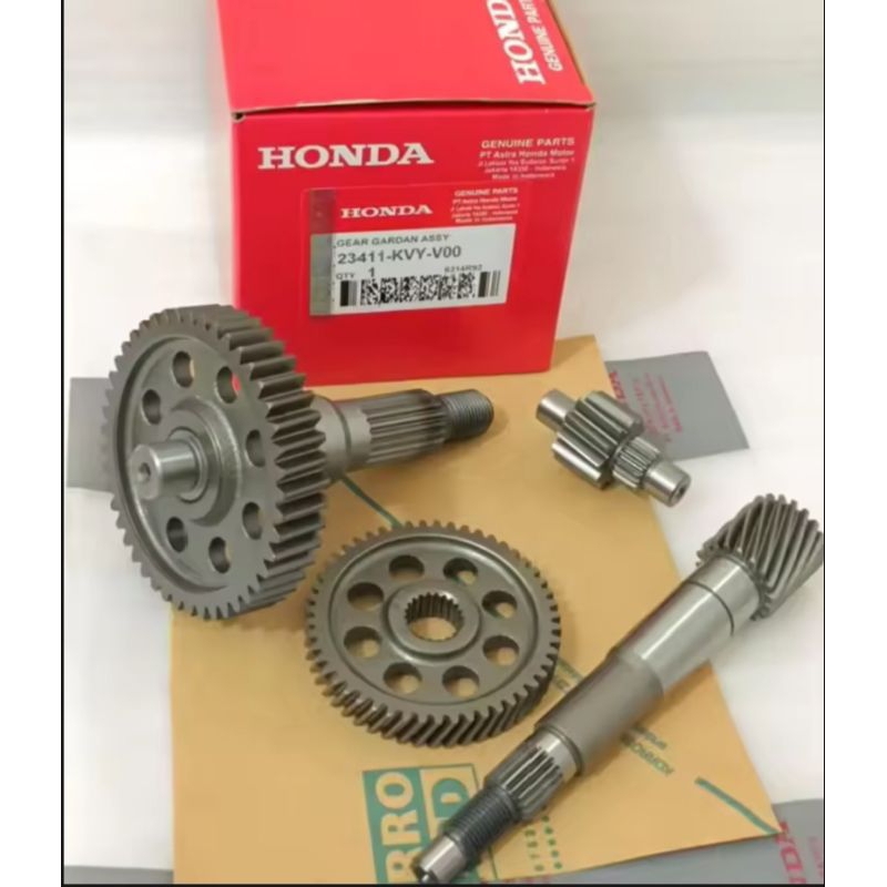 GIGI RASIO GARDAN SET KVY HONDA BEAT KARBU SCOOPY KARBU