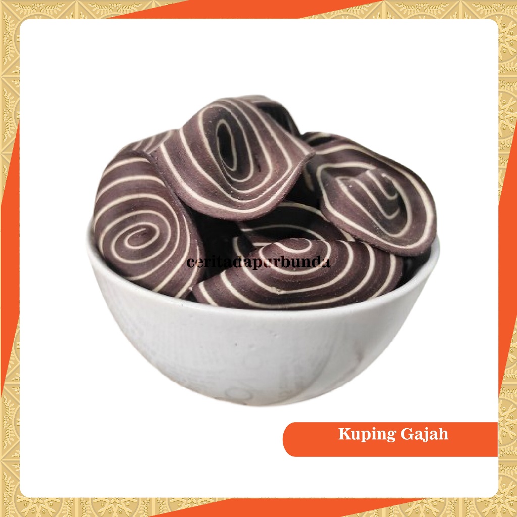 

KUE KUPINGAN / KUPING GAJAH 250gr (Snack - Camilan)