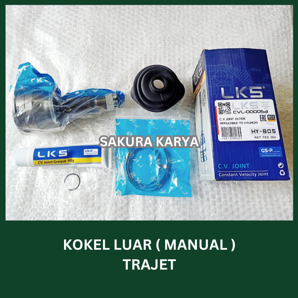 As Roda Luar Hyundai Trajet Manual CV Joint Outer Kokel Trajet