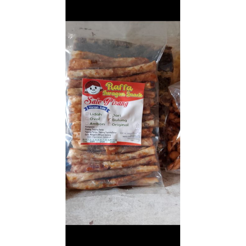Sale pisang roll isi coklat