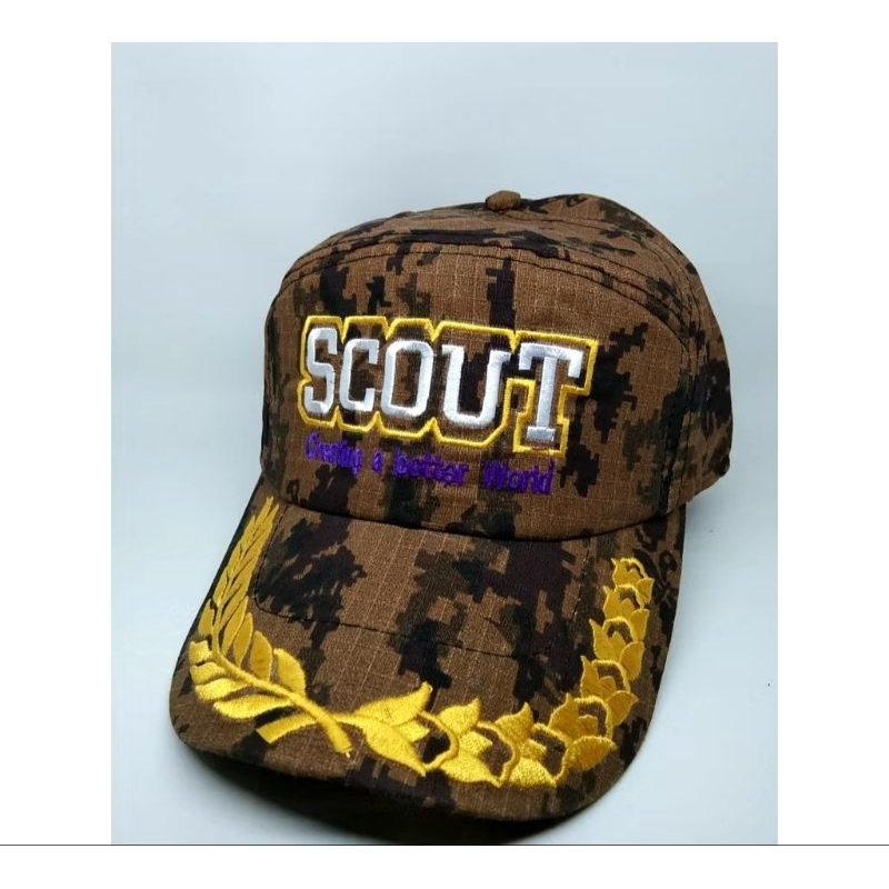 Topi loreng pramuka | topi lapangan pramuka | topi pramuka