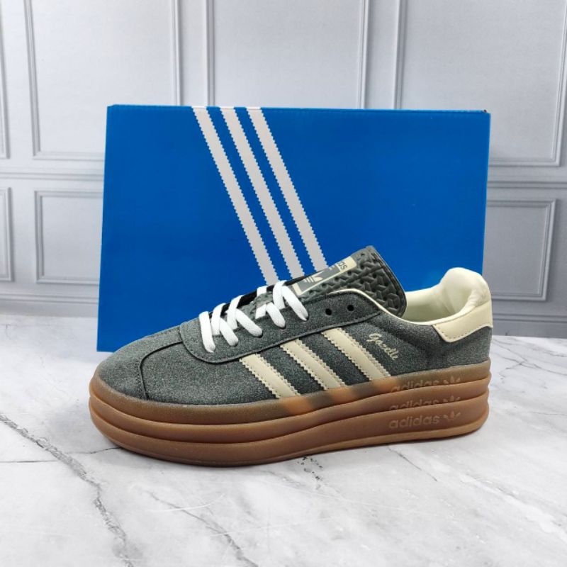 ADIDAS GAZELLE BOLD DARK GREY