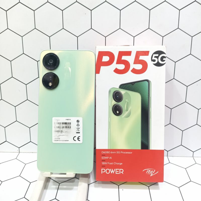 Itel P55 5G 6/128 Second Fullset Original