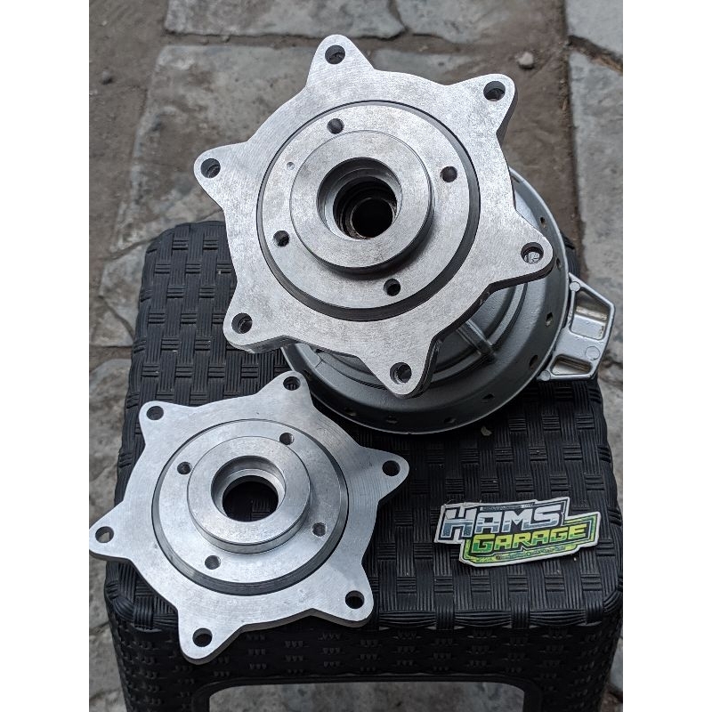 NAPGEAR PLENDES TROMOL CRF 230 BELAKANG PNP GEAR YAMAHA ADAPTOR TROMOL CRF230