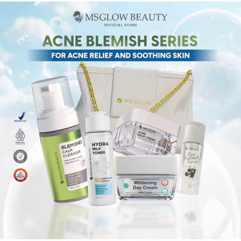 NEW MS GLOW ACNE BLEMISH SERIES