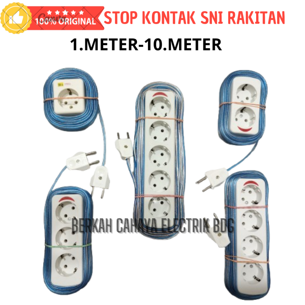 stop kontak 1 2 3 4 5 lubang kabel transparan / stop kontak 1 2 3 4 5 6 7 8 9 10 meter / stop kontak