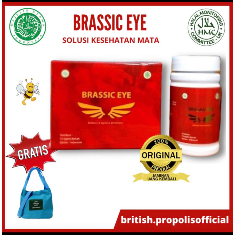 BRASSIC EYE - BRITISH PROPOLIS - MEMBANTU MEMELIHARA KESEHATAN MATA