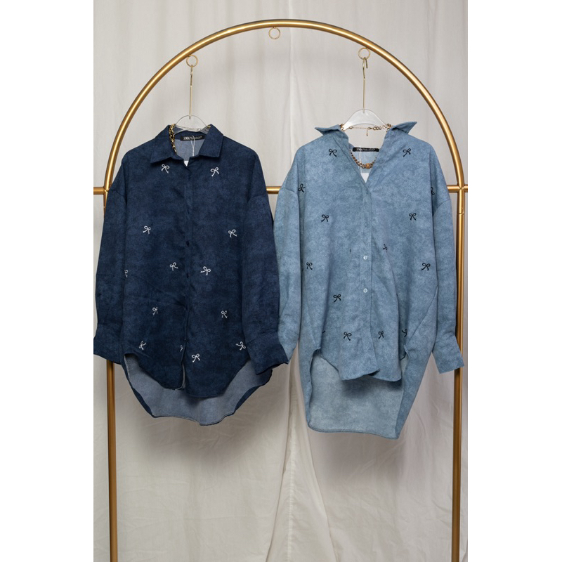 Kemeja Wanita Katun Beruchi Premium Import