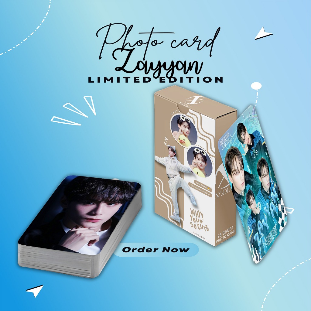 PHOTOCARD SET ZAYYAN XODIAC PREMIUM 25 SHEET