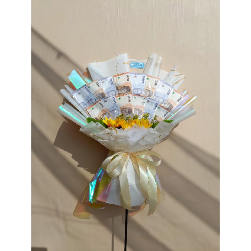 Buket uang 100k money bouquet