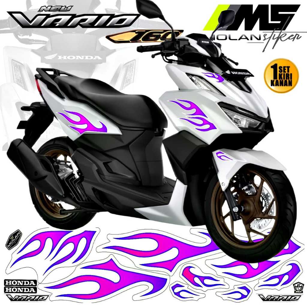 Decal Sticker Striping Variasi Vario 160/Honda Vario 160/Decal Vario 160/Striping Vario 160