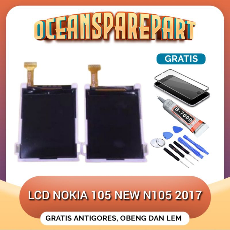 LCD NOKIA 105 NEW N105 2017 NK105 2017