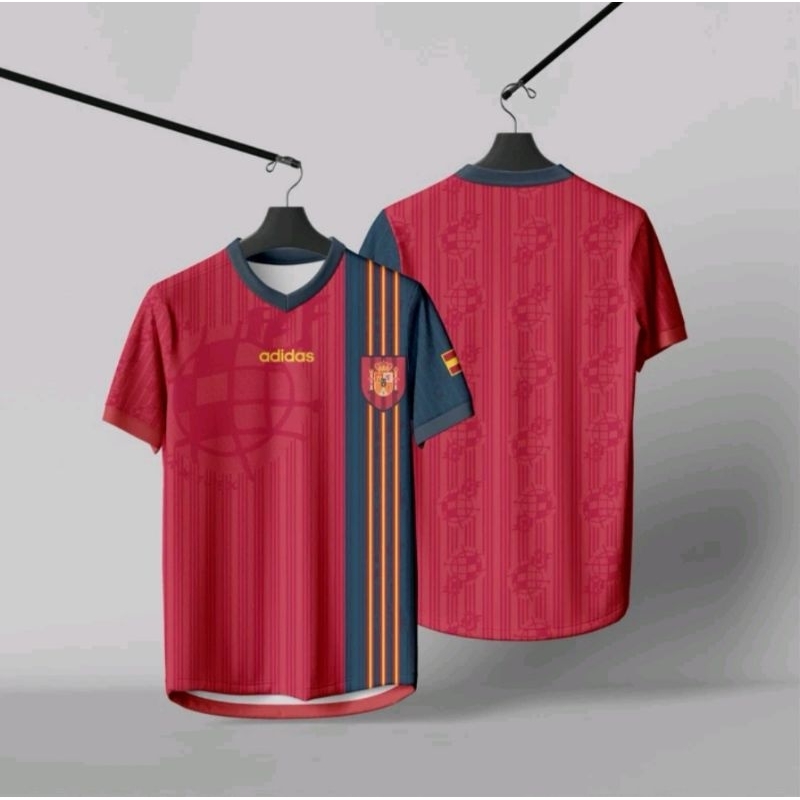 jersey timnas spanyol 1996