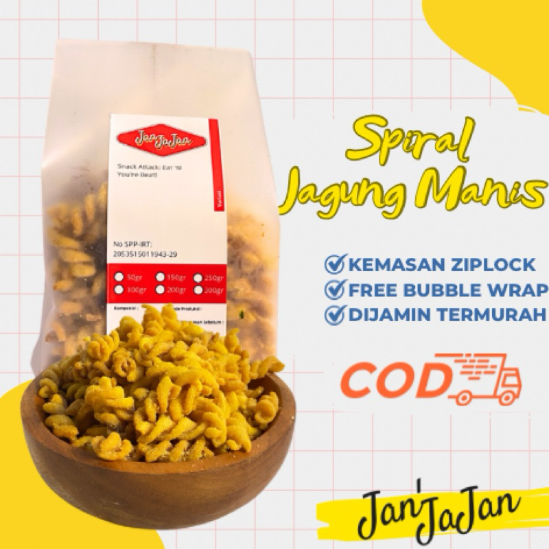 

Spiral Jagung Manis Janjajan