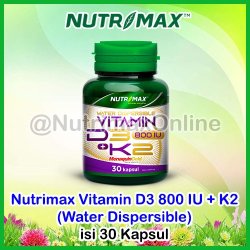 Nutrimax Vitamin D3K2 / Vit D3 K2 / Vitamin Nutrimax