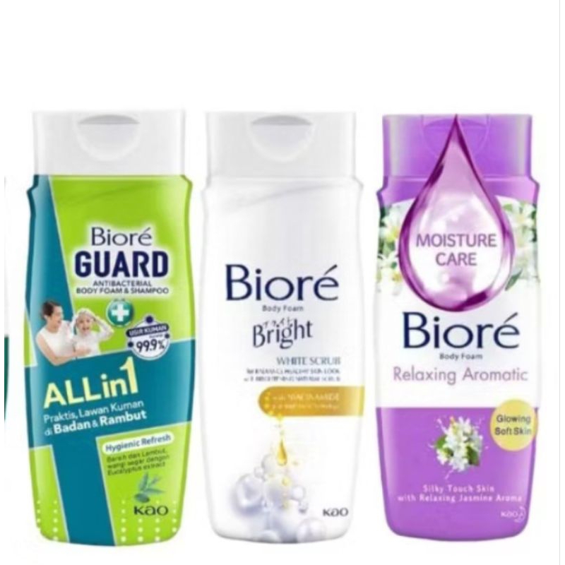 Biore botol 100 ml / biore sabun mandi cair / biore sabun kesehatan