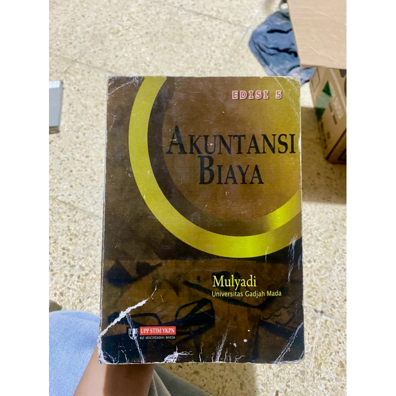 Akuntansi Biaya Edisi 5 Mulyadi Universitas Gajah Mada [PRELOVED]