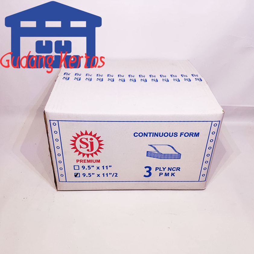 

KODE W57W SJ Premium Continuous Form 95 x 112 3 Ply NCR PRS BAGI 2
