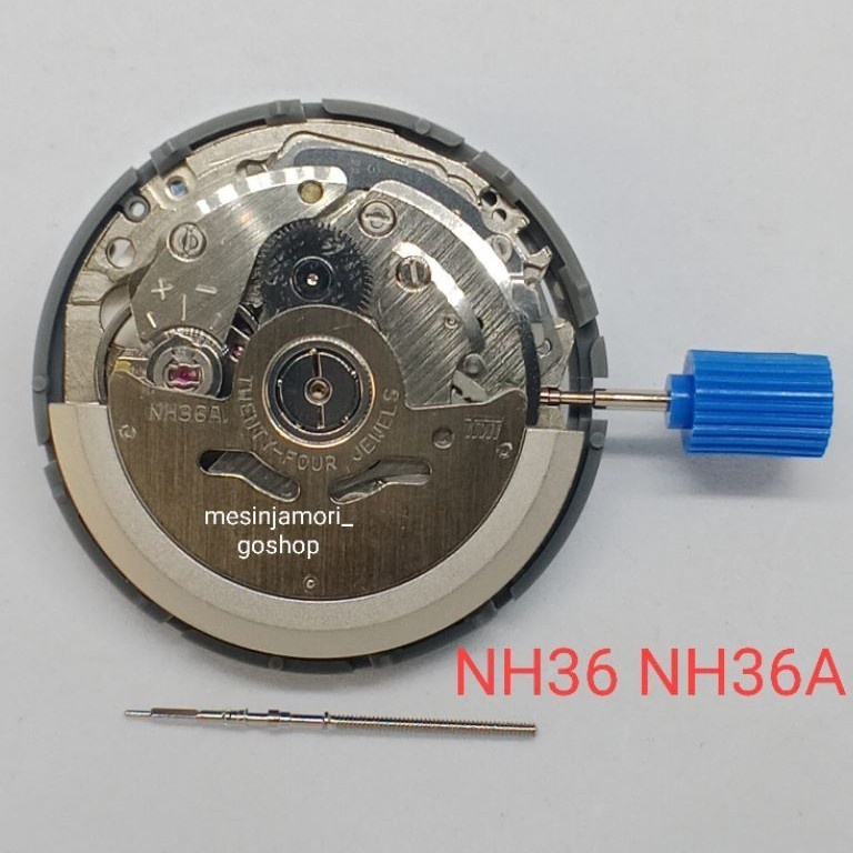 KODE U56W mesin NH36 NH36A Seiko 4R36 NH36 NH36A Time Module tgl hari samping