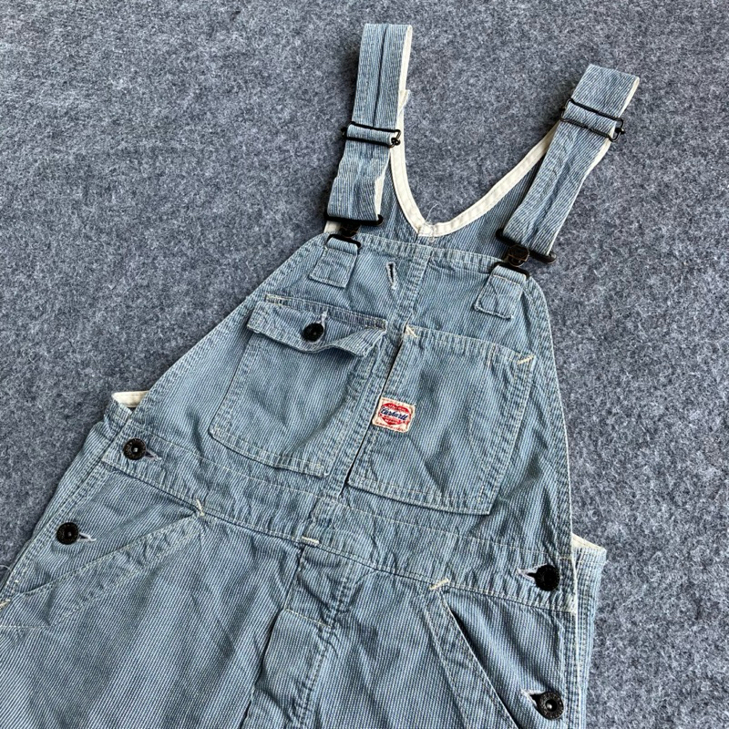 Vintage Overall CARHARTT 40s Japan Hickory Overalls Long Pants Original