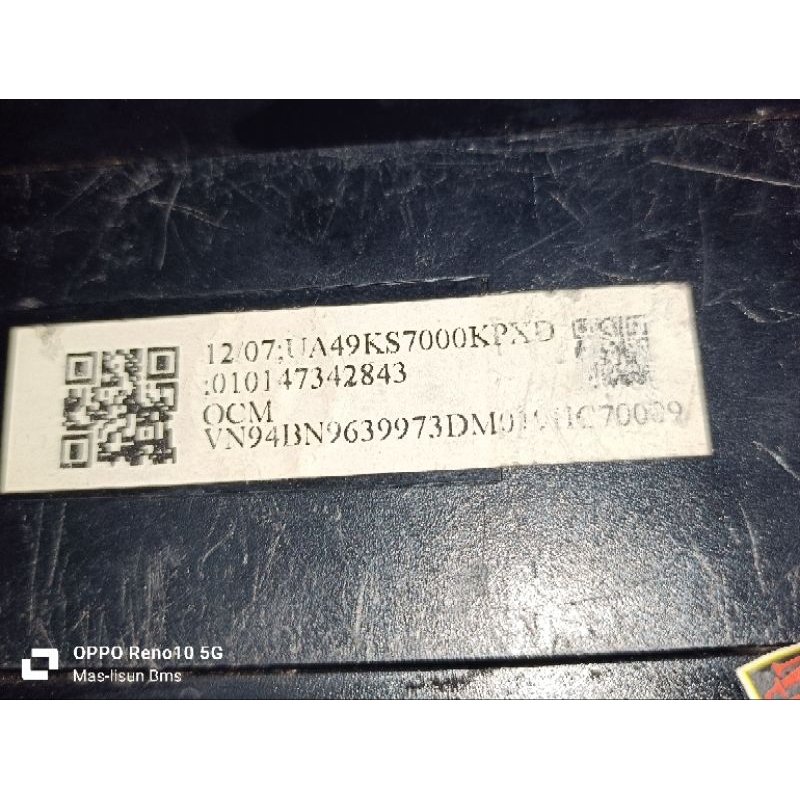 ONE CONNECT BOX SMART TV SAMSUNG UA55KS9000 /UA 49KS7000KPXD
