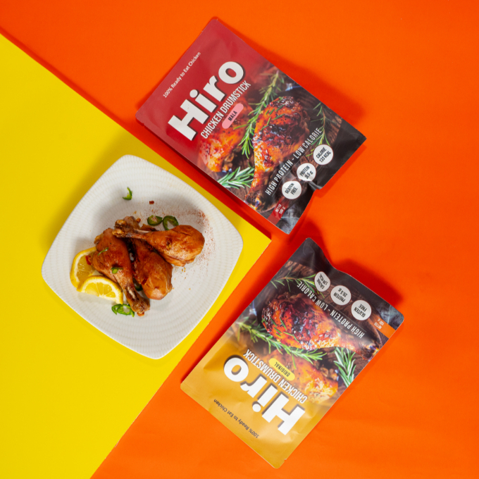 

[Clearance sale] Hiro Paha Bawah Ayam Diet Makanan instant lauk diet protein ayam betutu Lauk Siap Saji tahan lama