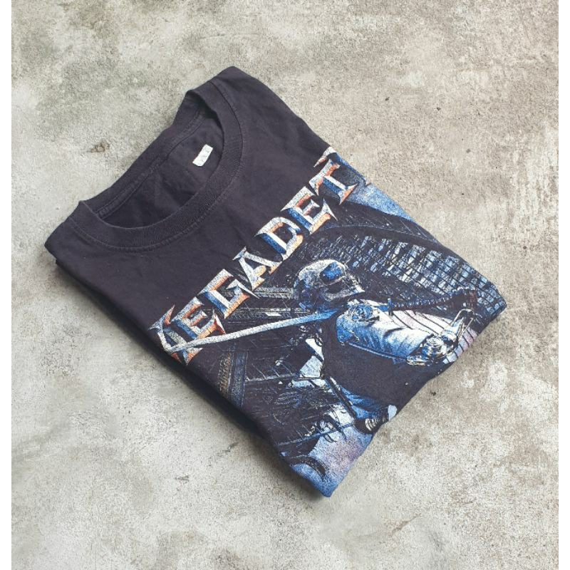Tshirt Band Megadeth Dystopia Colour Black
