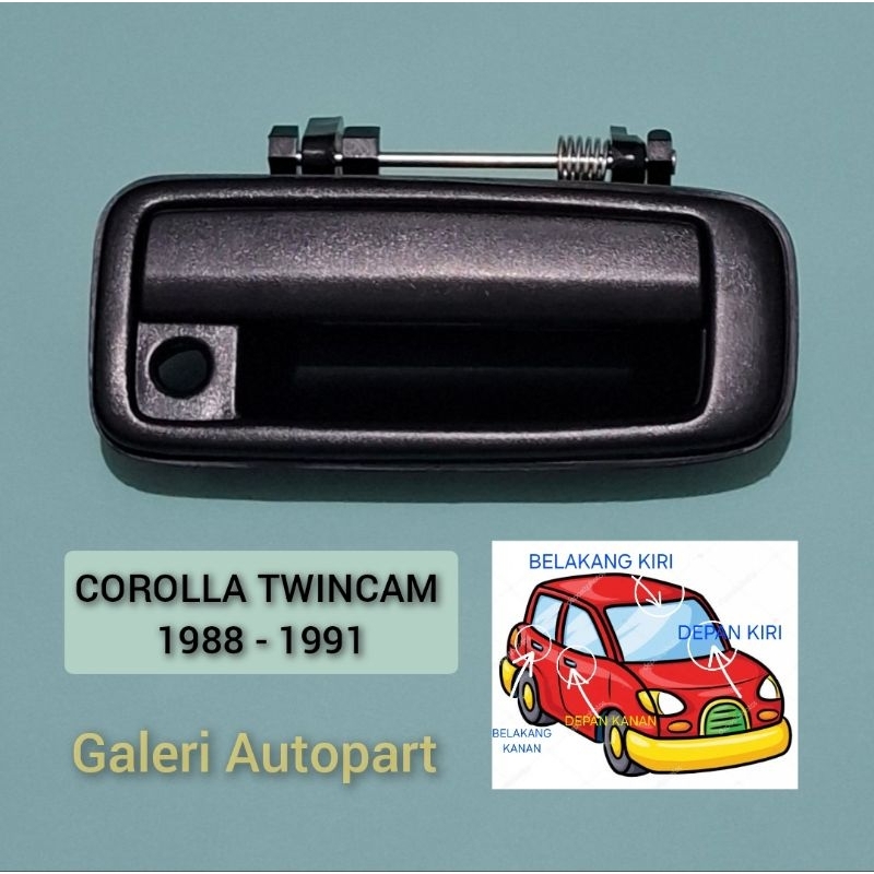Corolla Twincam 1988 - 1991 Handel Pintu Luar
