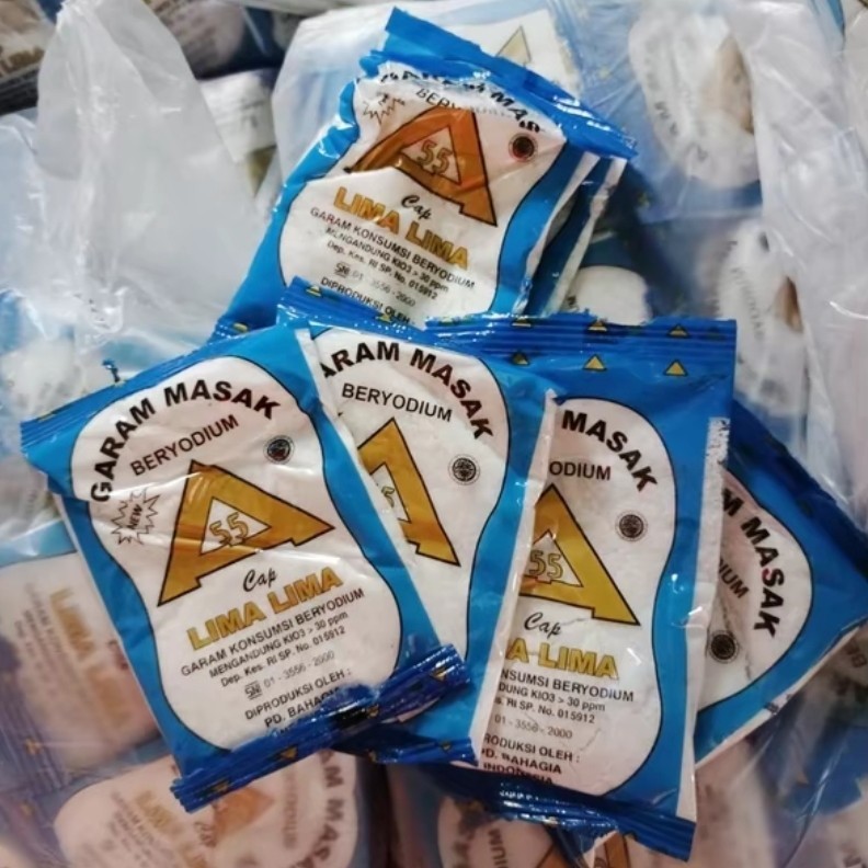 

8 pcs garam 2000an halus beryodium termurah