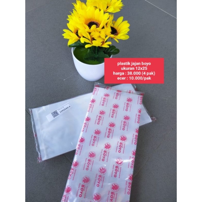 plastik snack tebal joyo boyo 12x25x0,5cm