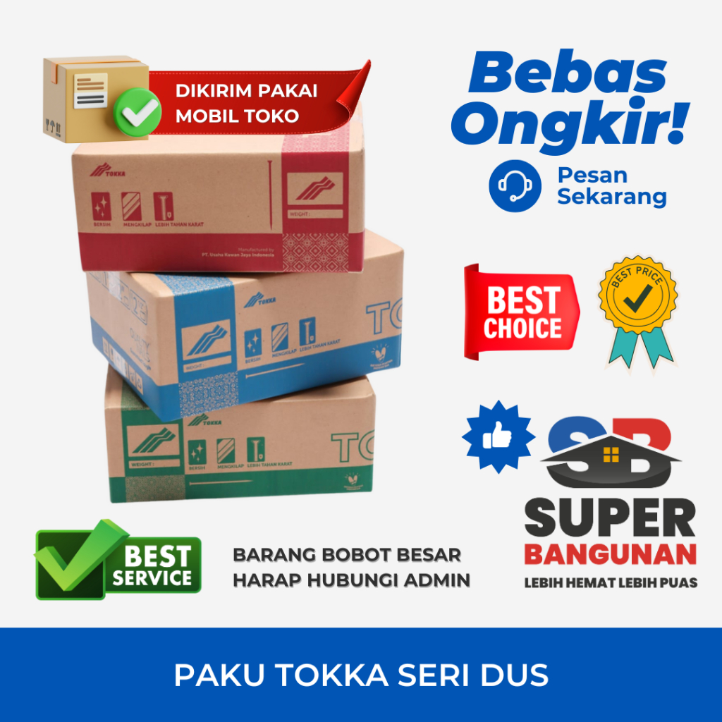 PAKU TOKKA SERI DUS GROSIR