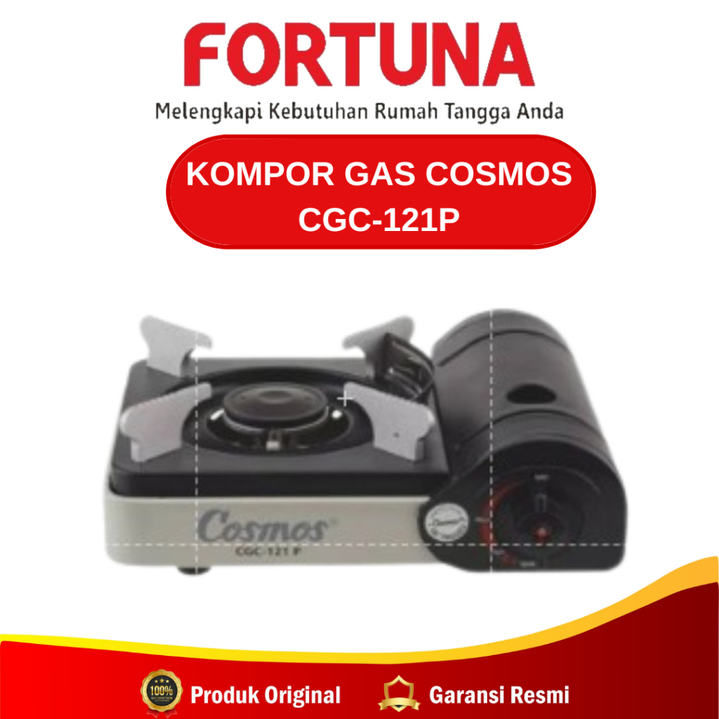 Cosmos Kompor Portable CGC121 - Kompor Gas 1 Tungku