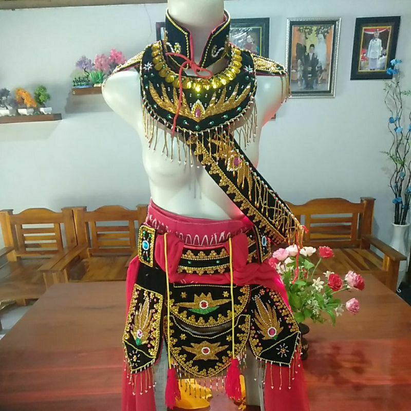 srempang tari jatil komplit