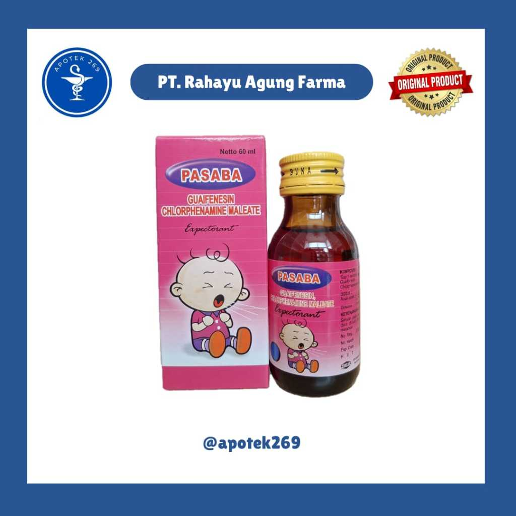 PASABA BABY COUGH EXP SYR 60ML