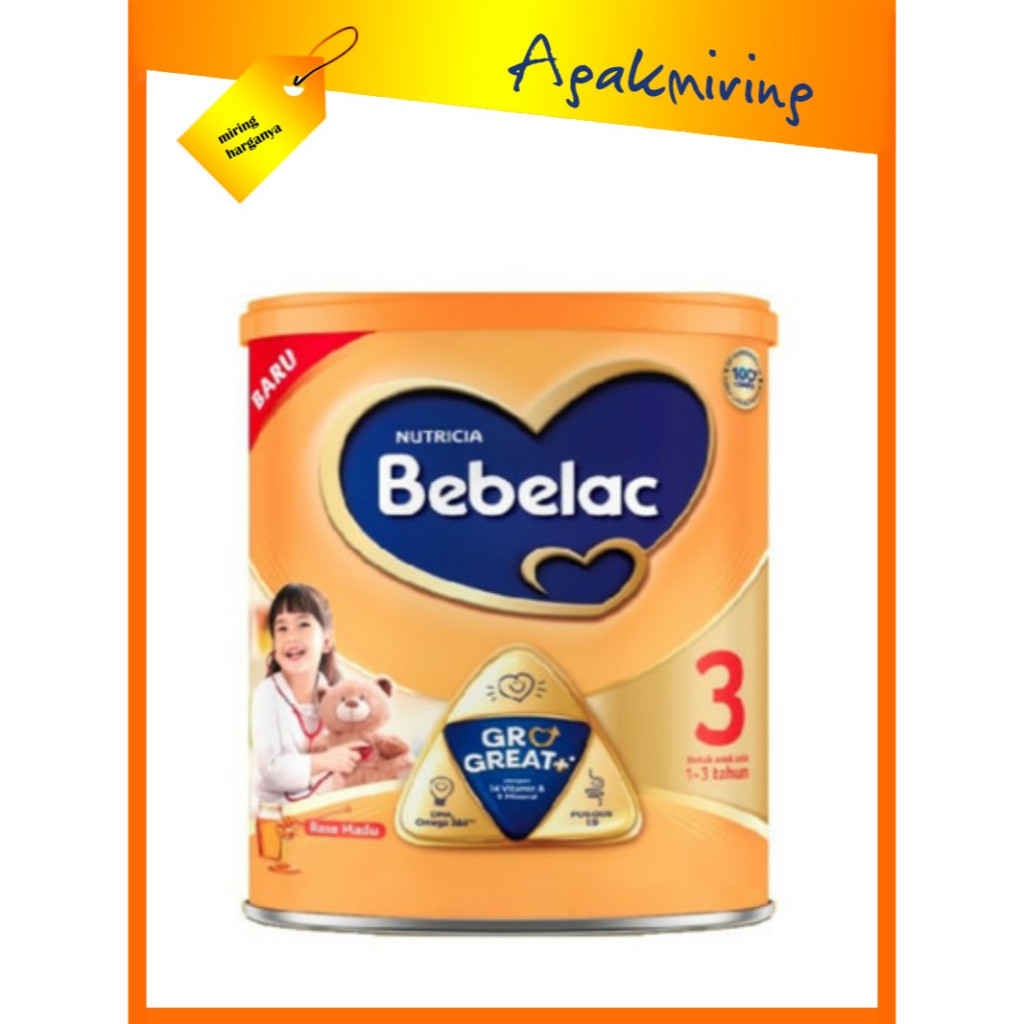 

Bebelac 3 Rasa Vanila & Madu Susu Pertumbuhan Bubuk 800gr 800 GR