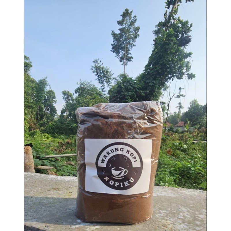 

Kopi bubuk 1 kg Kopiku khas madura asli/kopi hitam/pahit/kop/enak