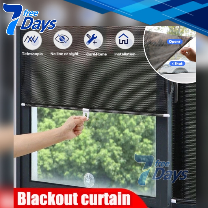 OTOHEROES Tirai Penahan Sinar Matahari Roller Blind Curtain Jendela dan Mobil