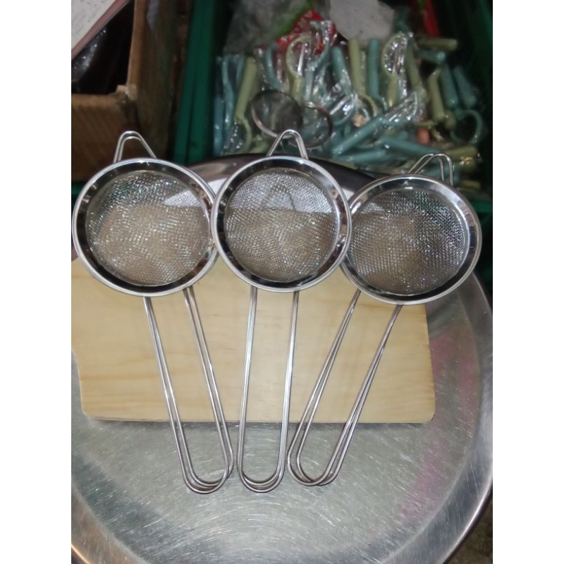 Saringan Teh Stainless/Saringan besi/Saringan teh kopi Stainless