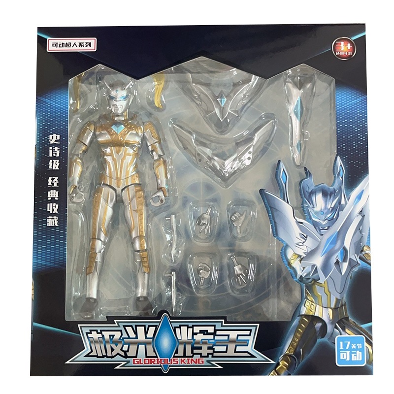 Mainan Ultraman Z Zero Shf Ultraman Action Figure Ultraman Zero Beyond SHF Galaxy Glitter Action