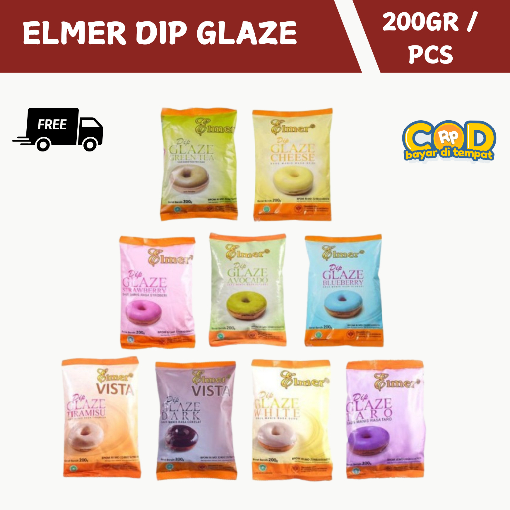 

ELMER Dip Glaze Kemasan 200 GR
