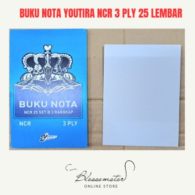 

BUKU NOTA KONTAN YOUTIRA MINI 3 RANGKAP 25 LEMBAR