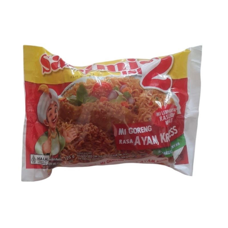 

Sarimi Isi 2 Goreng Rasa Ayam Kremes 125gr