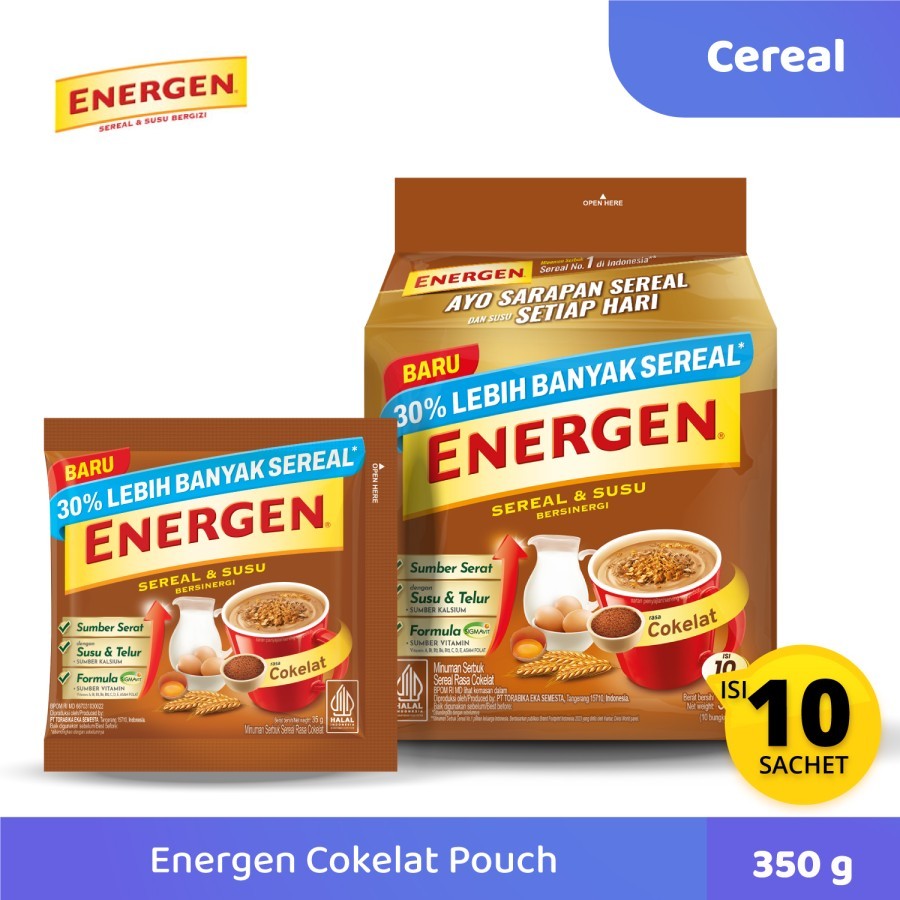 

Sereal Energen Cokelat Pouch 10 Sachet